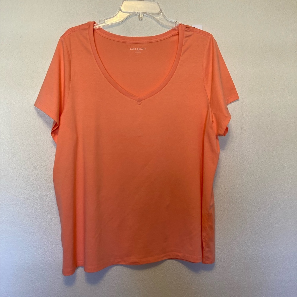 Lane Bryant V Neck Tee